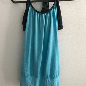 Lululemon No Limits Tank Turquoise Women's Size S